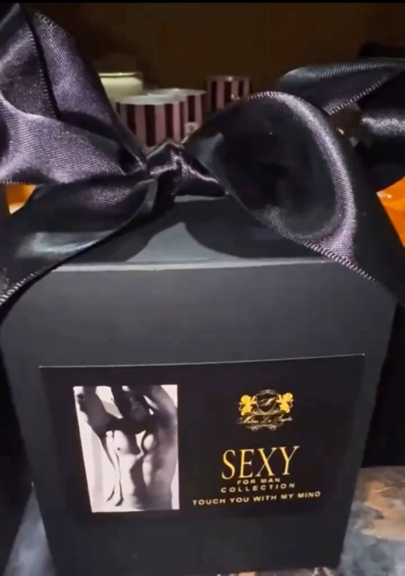 18 oz Sexy Candle collection for men special collaboration with Calvin Klein underwear model, actor